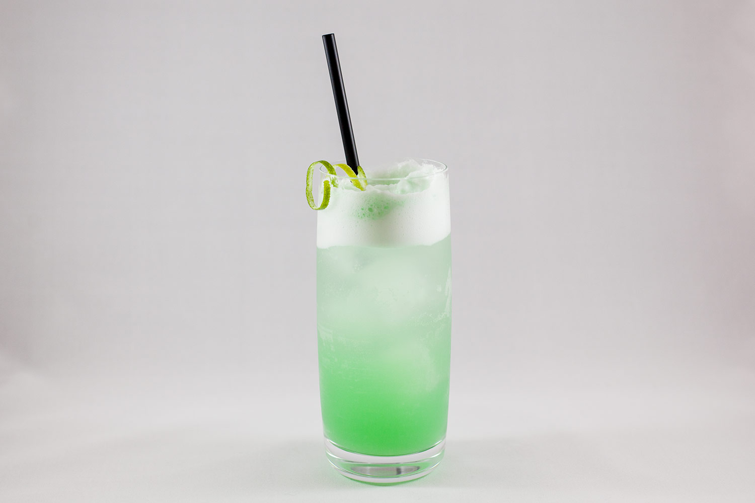 green fizz cocktail